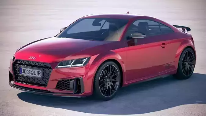 Audi TTS 2018 3D model