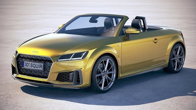 Audi TT Roadster S-line 2019 3D model