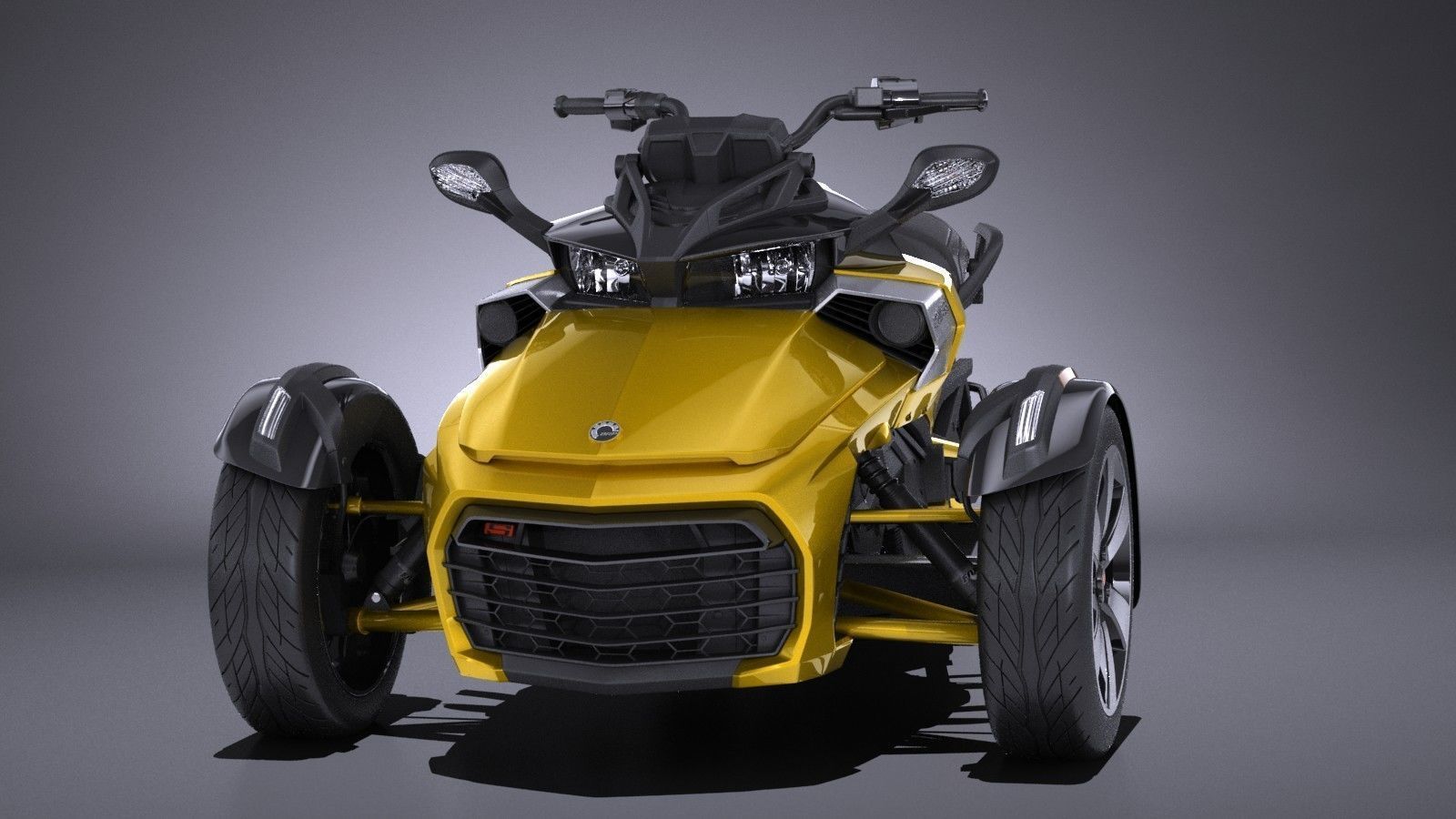 Can Am Spyder 2018 3D model_1