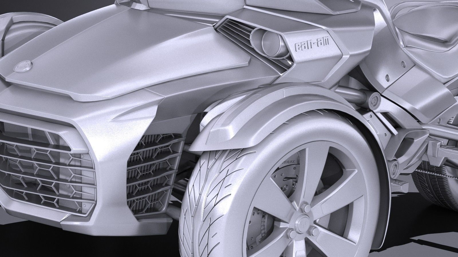 Can Am Spyder 2018 3D model_10
