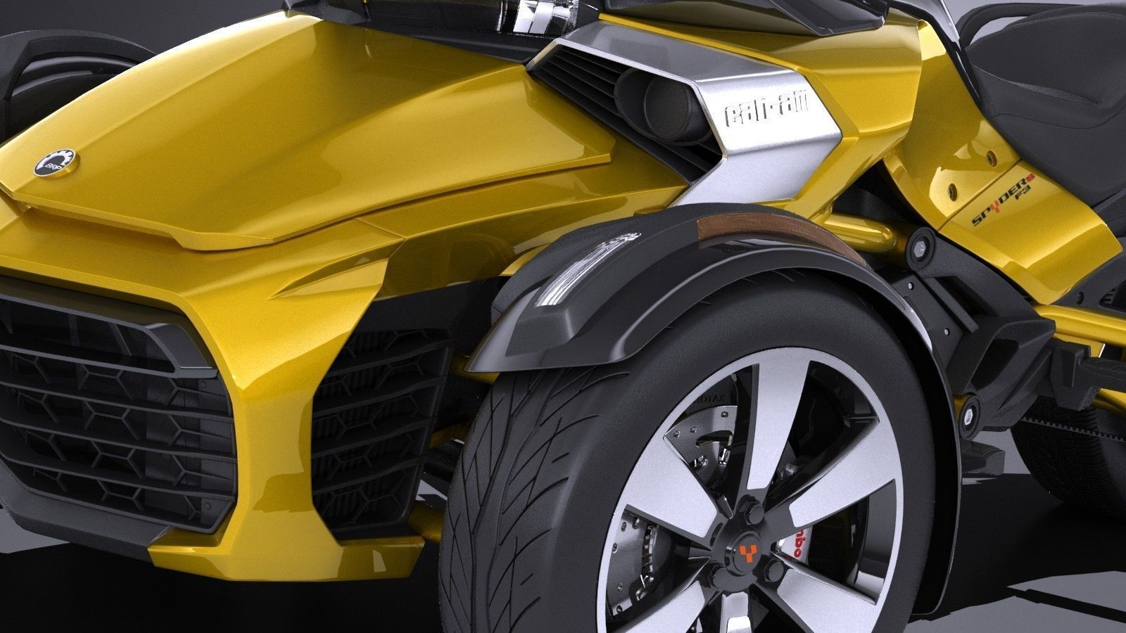 Can Am Spyder 2018 3D model_2