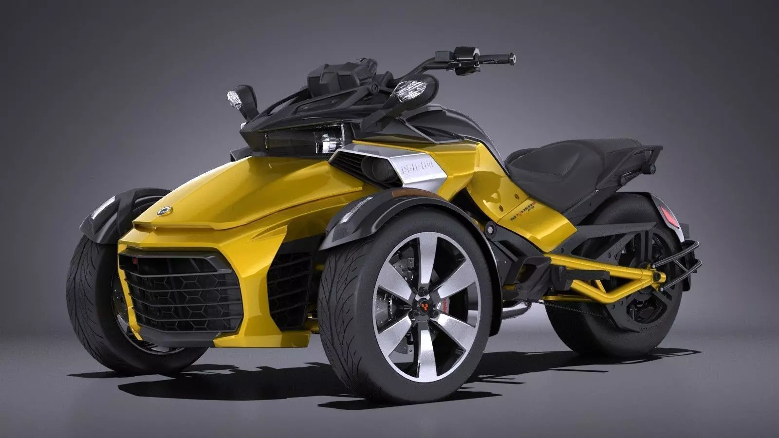 Can Am Spyder 2018 3D model_0