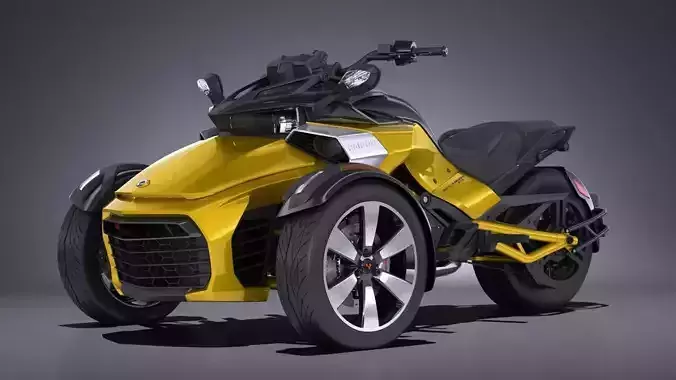 Can Am Spyder 2018 3D model