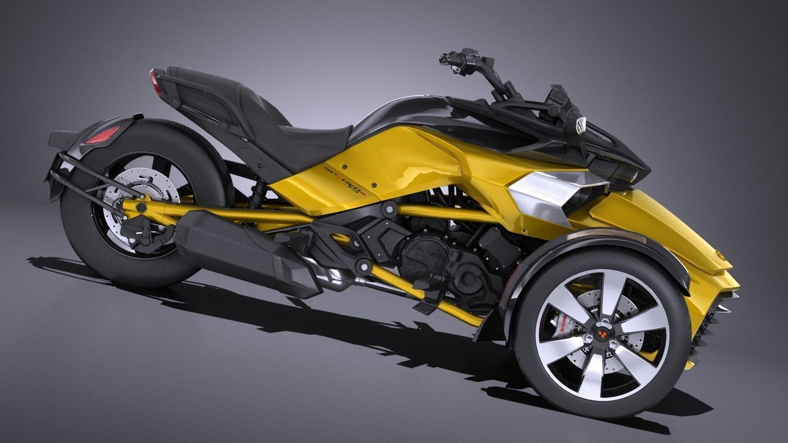 Can Am Spyder 2018 3D model_6