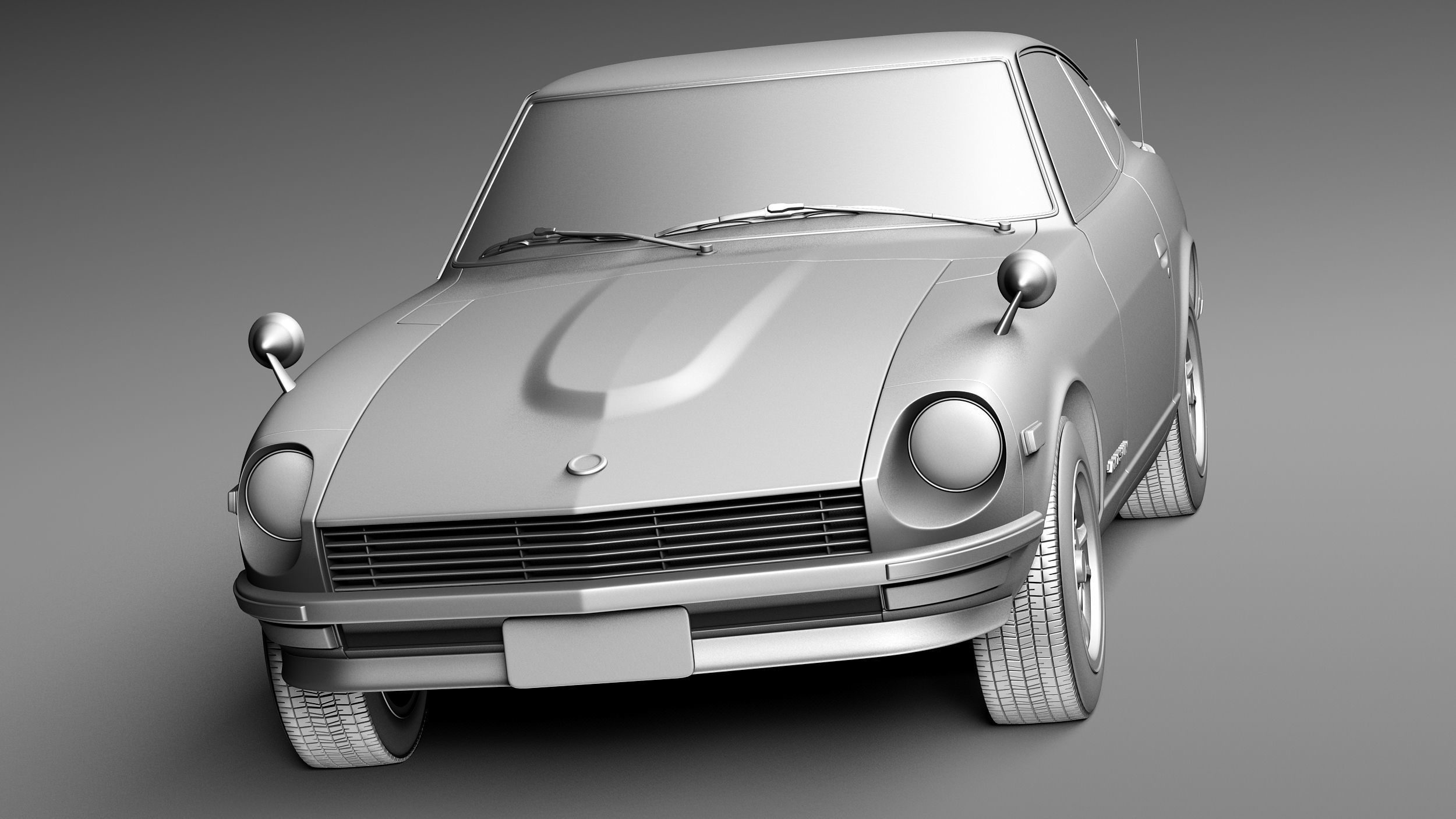 Datsun 240z 1969-1978 3D model_9