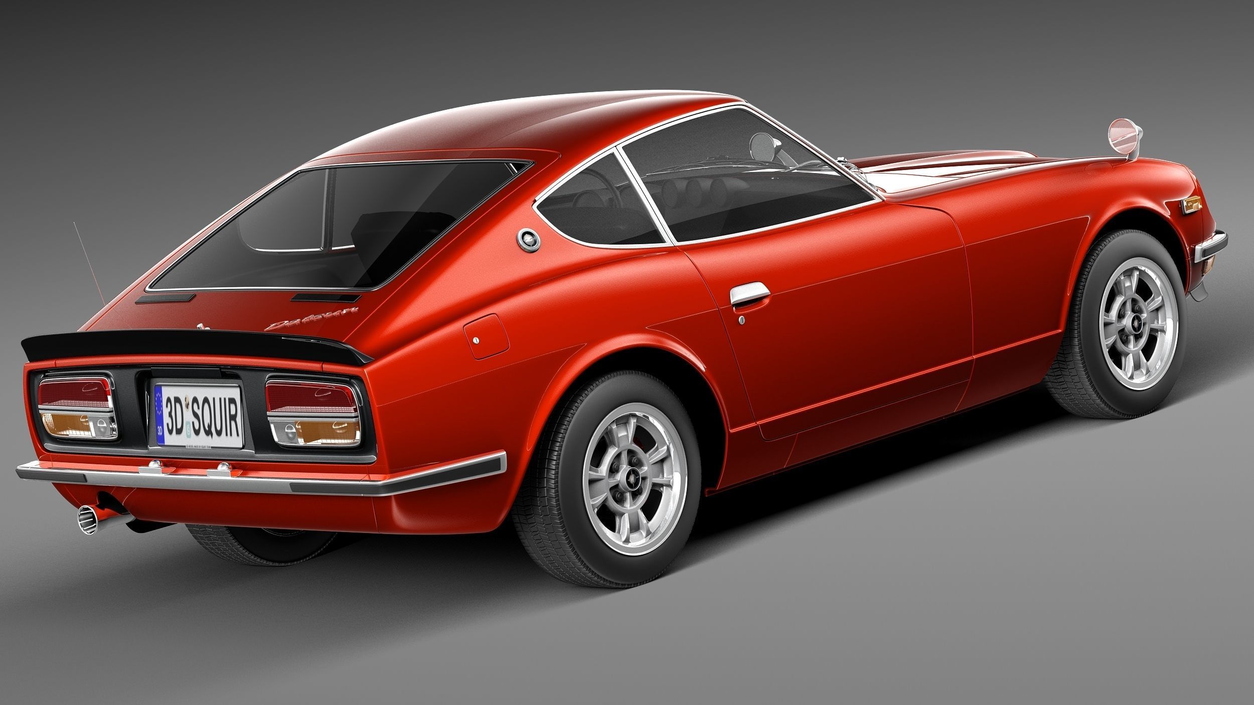 Datsun 240z 1969-1978 3D model_4