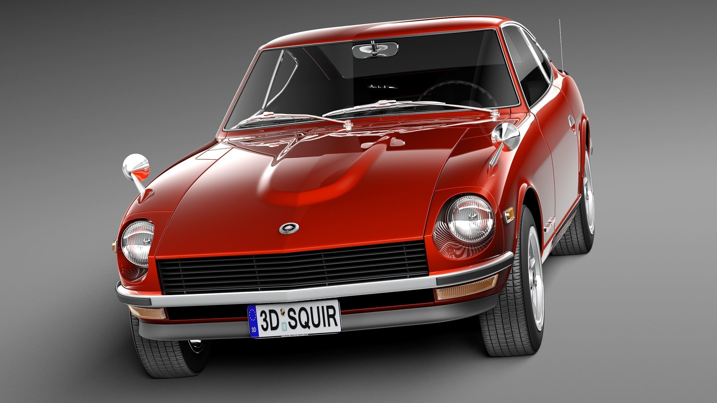 Datsun 240z 1969-1978 3D model_1