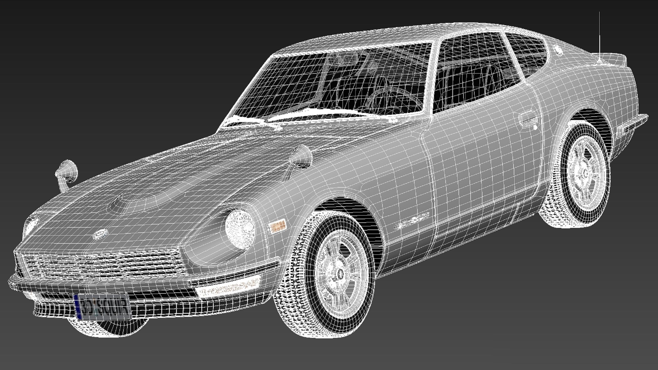 Datsun 240z 1969-1978 3D model_16