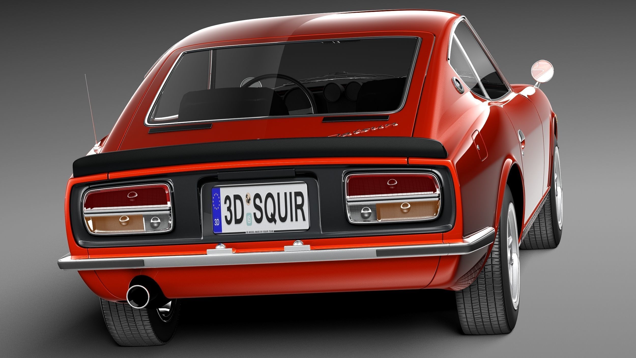 Datsun 240z 1969-1978 3D model_5