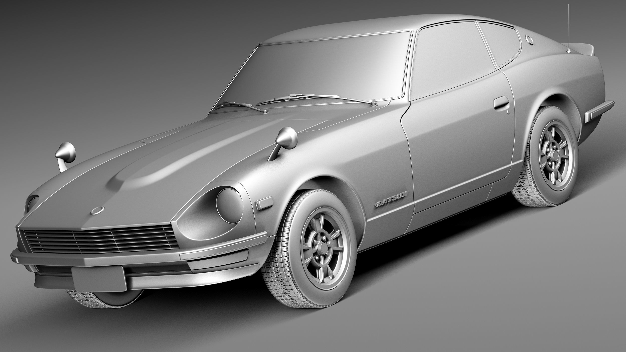 Datsun 240z 1969-1978 3D model_8