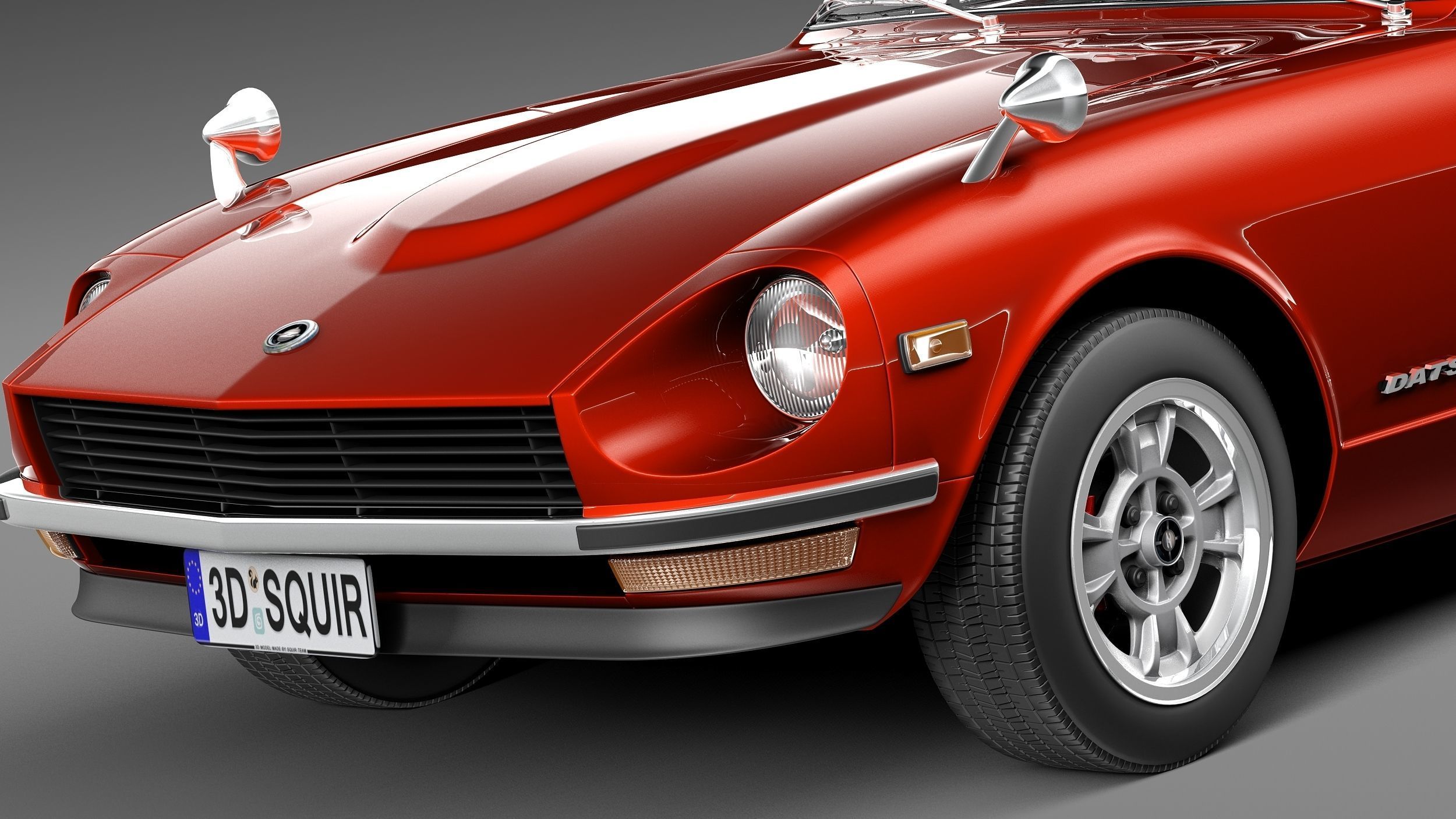 Datsun 240z 1969-1978 3D model_2