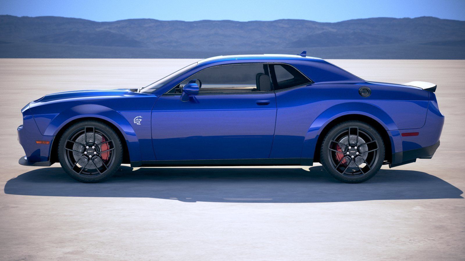 Dodge Challenger SRT Hellcat 2019 3D model_6