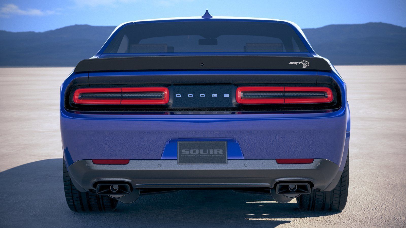 Dodge Challenger SRT Hellcat 2019 3D model_10