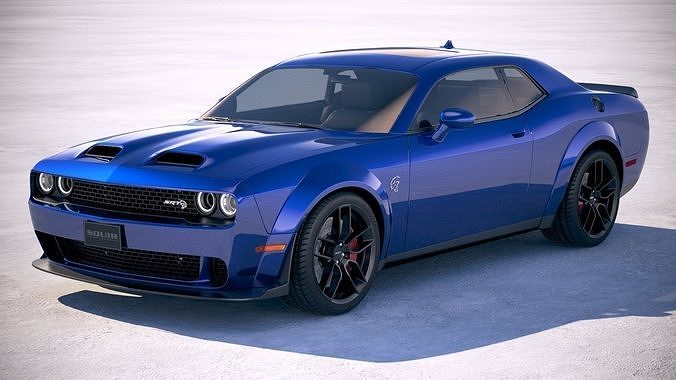 Dodge Challenger SRT Hellcat 2019 3D model