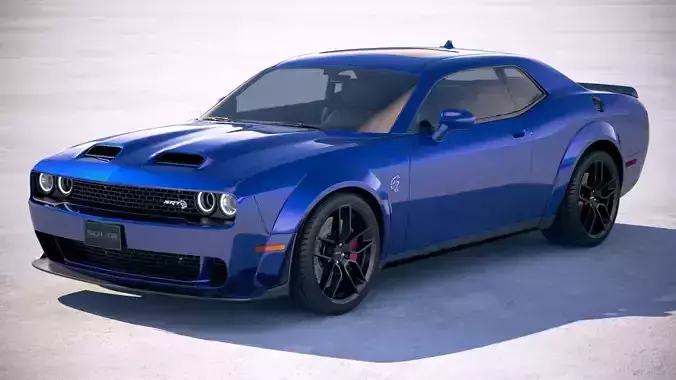 Dodge Challenger SRT Hellcat 2019 3D model