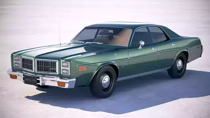 Dodge Monaco 1977 3D model