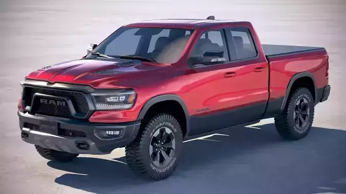 Dodge RAM 1500 Rebel 2019 3D model