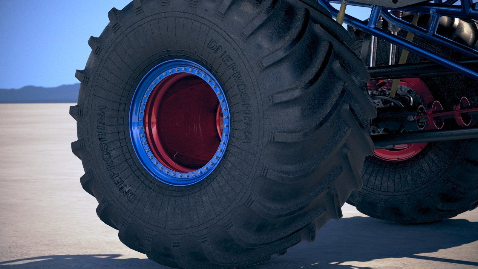 Dodge RAM 1500 Rebel 2019 Monstertruck 3D model_14