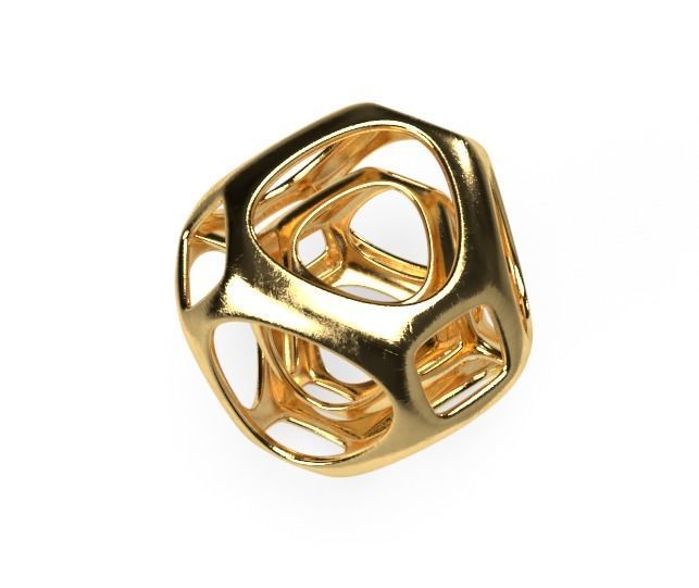 Mathematical  art 3D print model_5