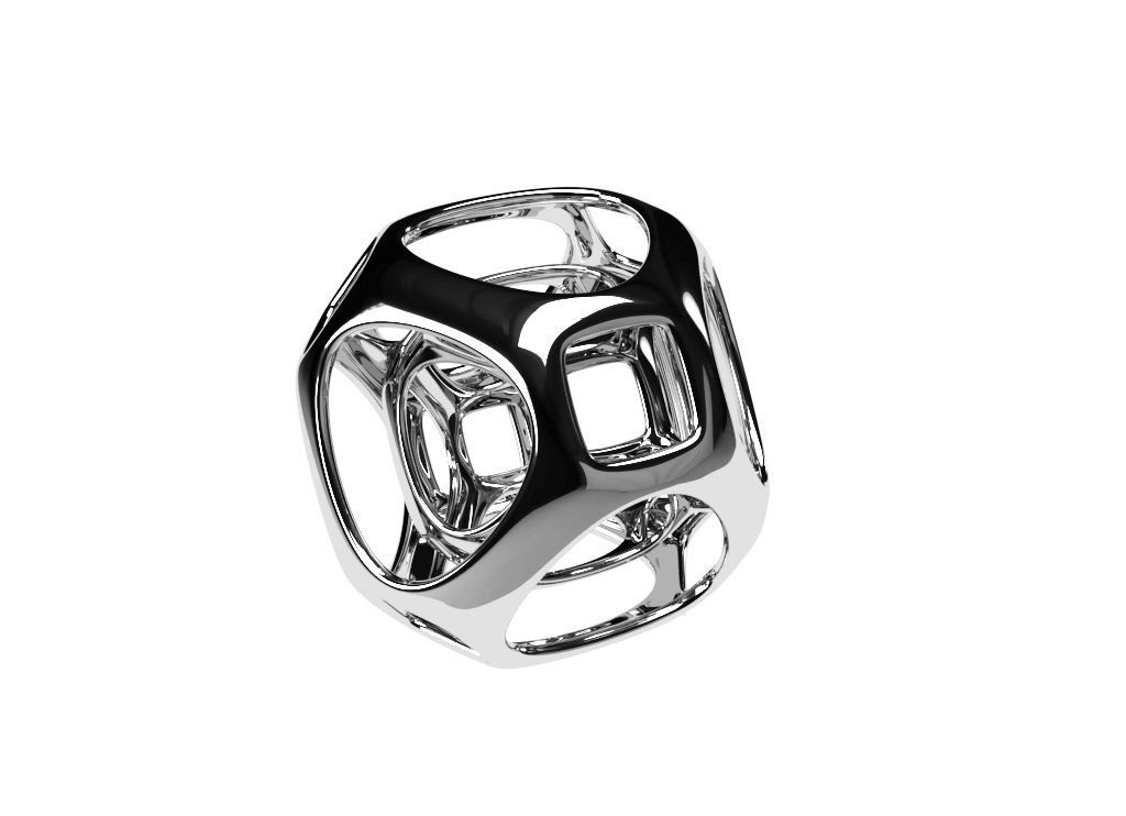 Mathematical  art 3D print model_7