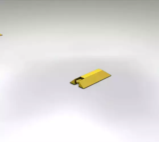 Yellow guide barrier 4 end-piece 2