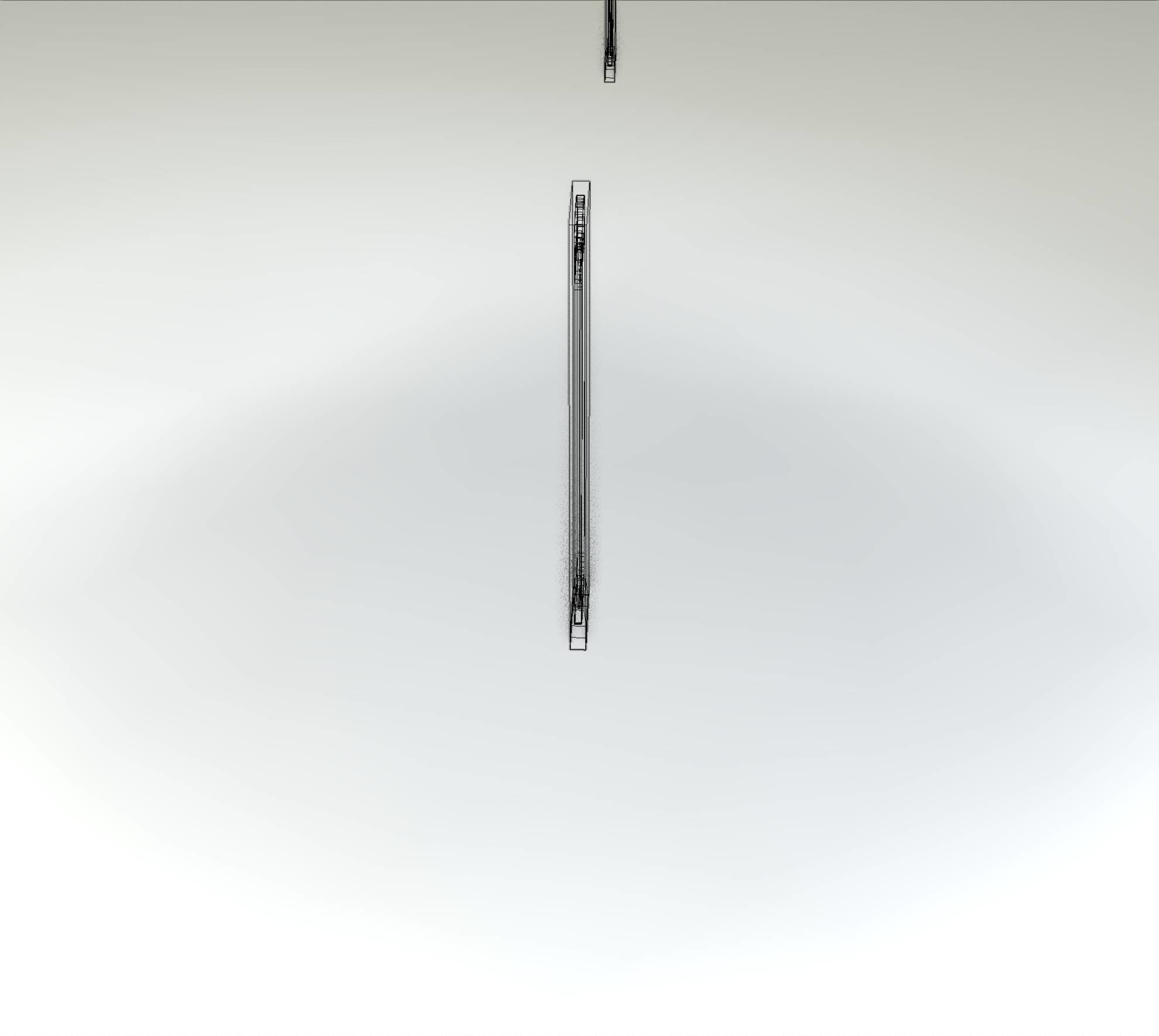 Yellow guide barrier 6 pointing left 628-10 Low-poly 3D model_39