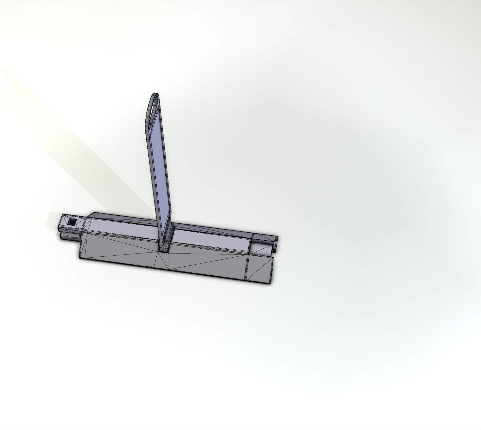 Yellow guide barrier 17 pointing right 628-10 Low-poly 3D model_24