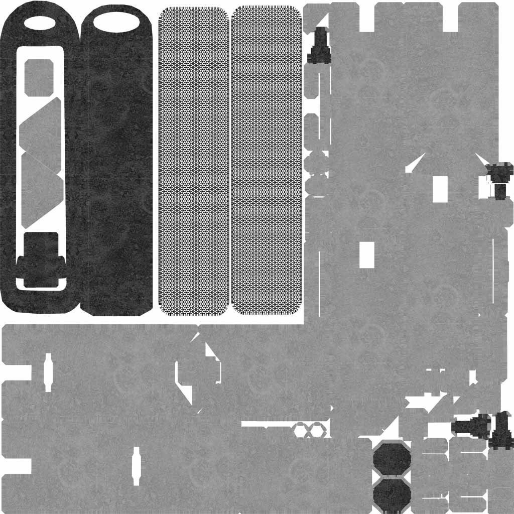 Yellow guide barrier 17 pointing right 628-10 Low-poly 3D model_20