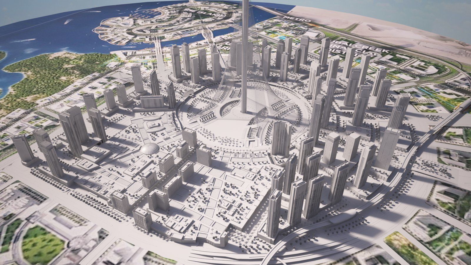 Dubai Creek Harbour 3D model_15