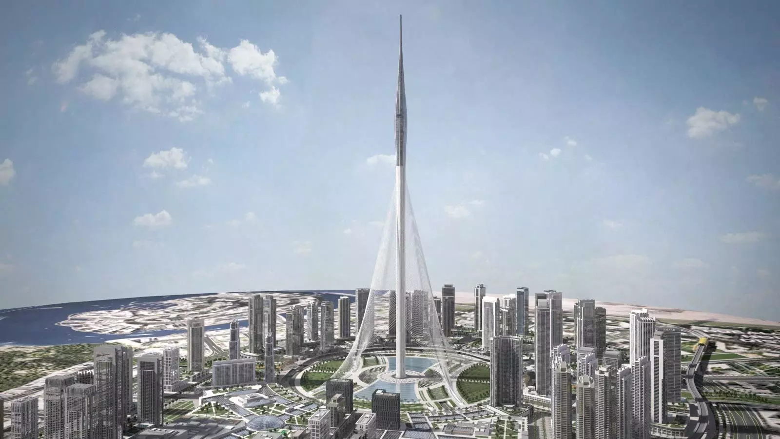 Dubai Creek Harbour 3D model_0