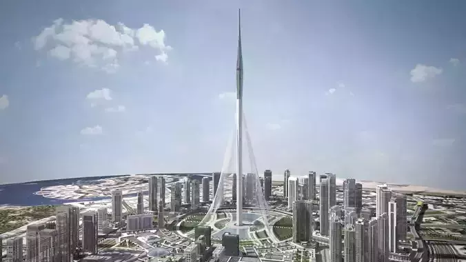 Dubai Creek Harbour 3D model