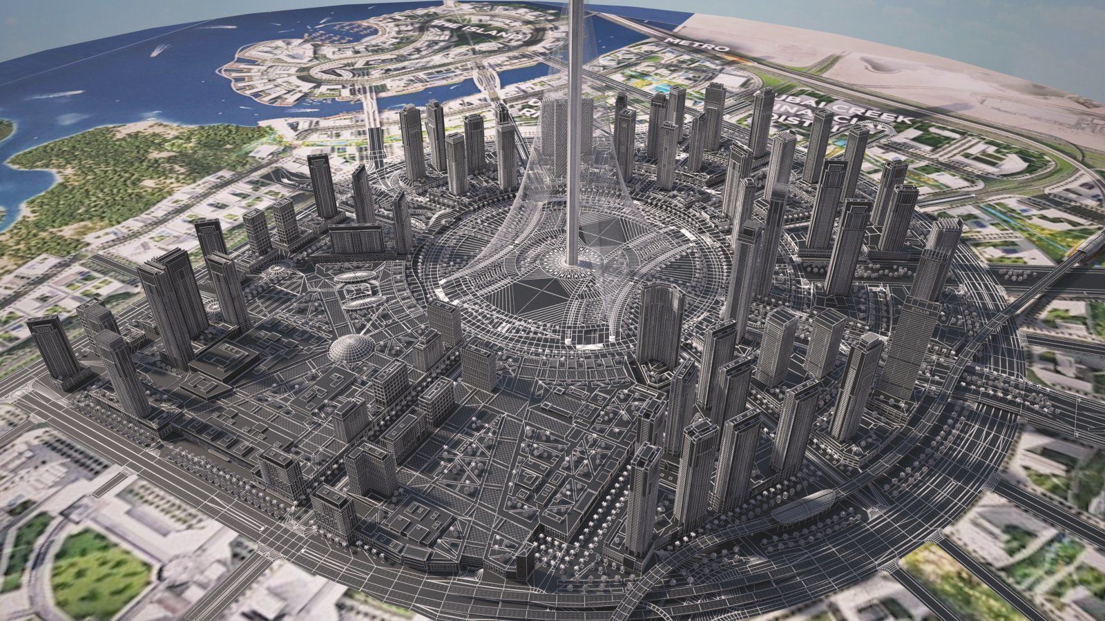 Dubai Creek Harbour 3D model_19