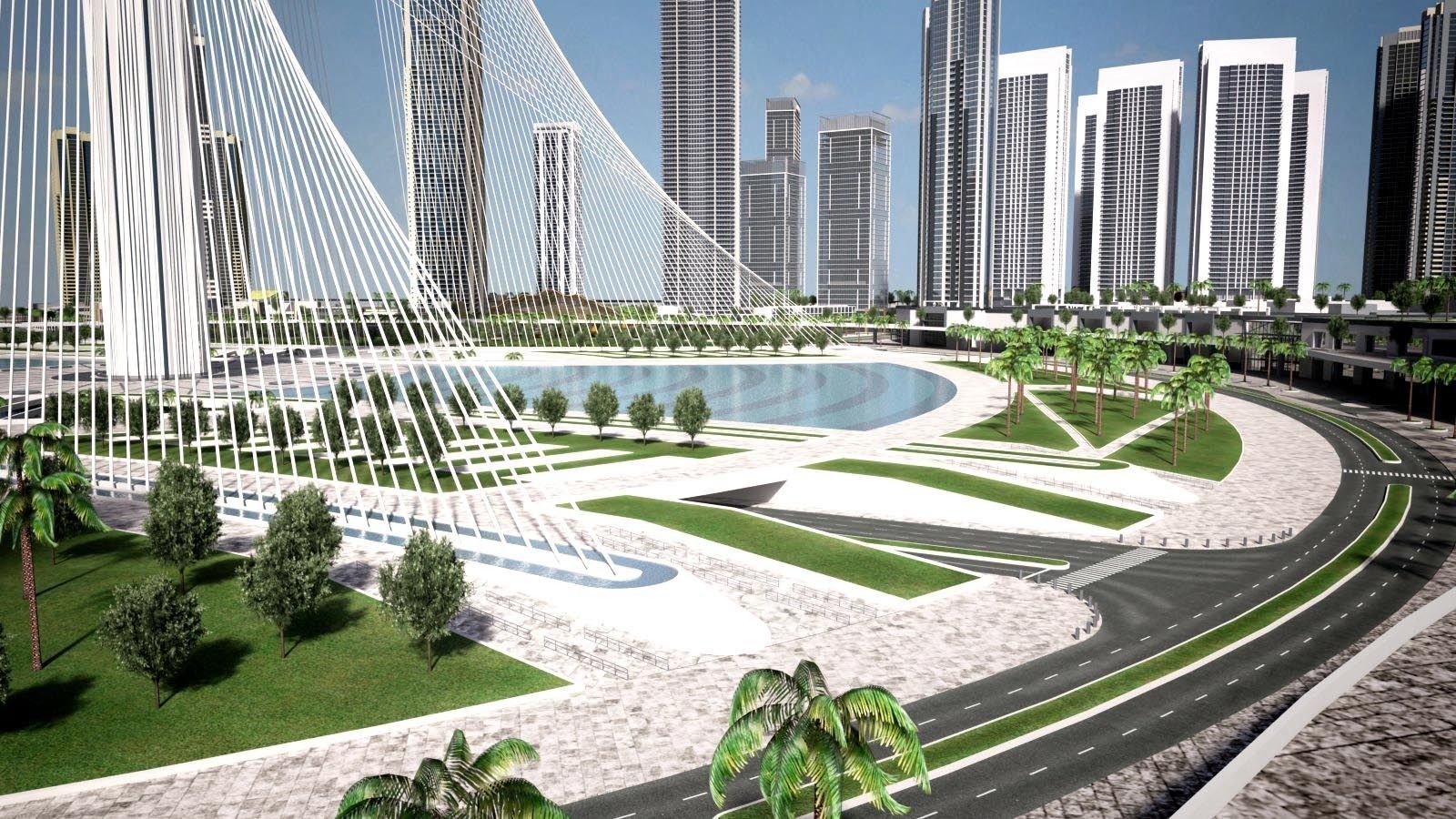 Dubai Creek Harbour 3D model_7