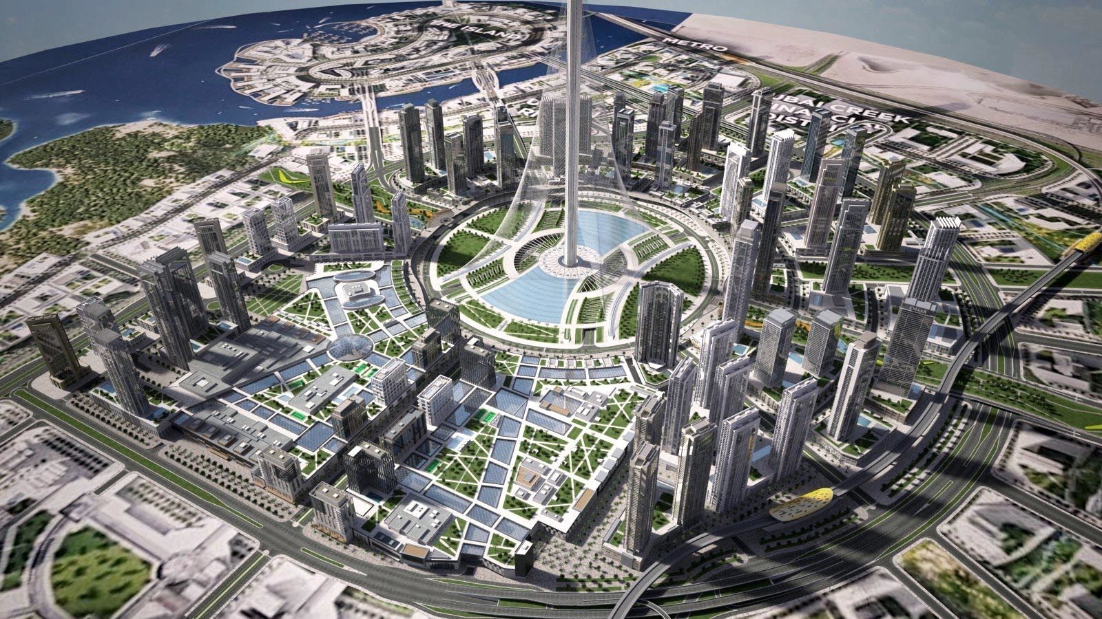 Dubai Creek Harbour 3D model_4