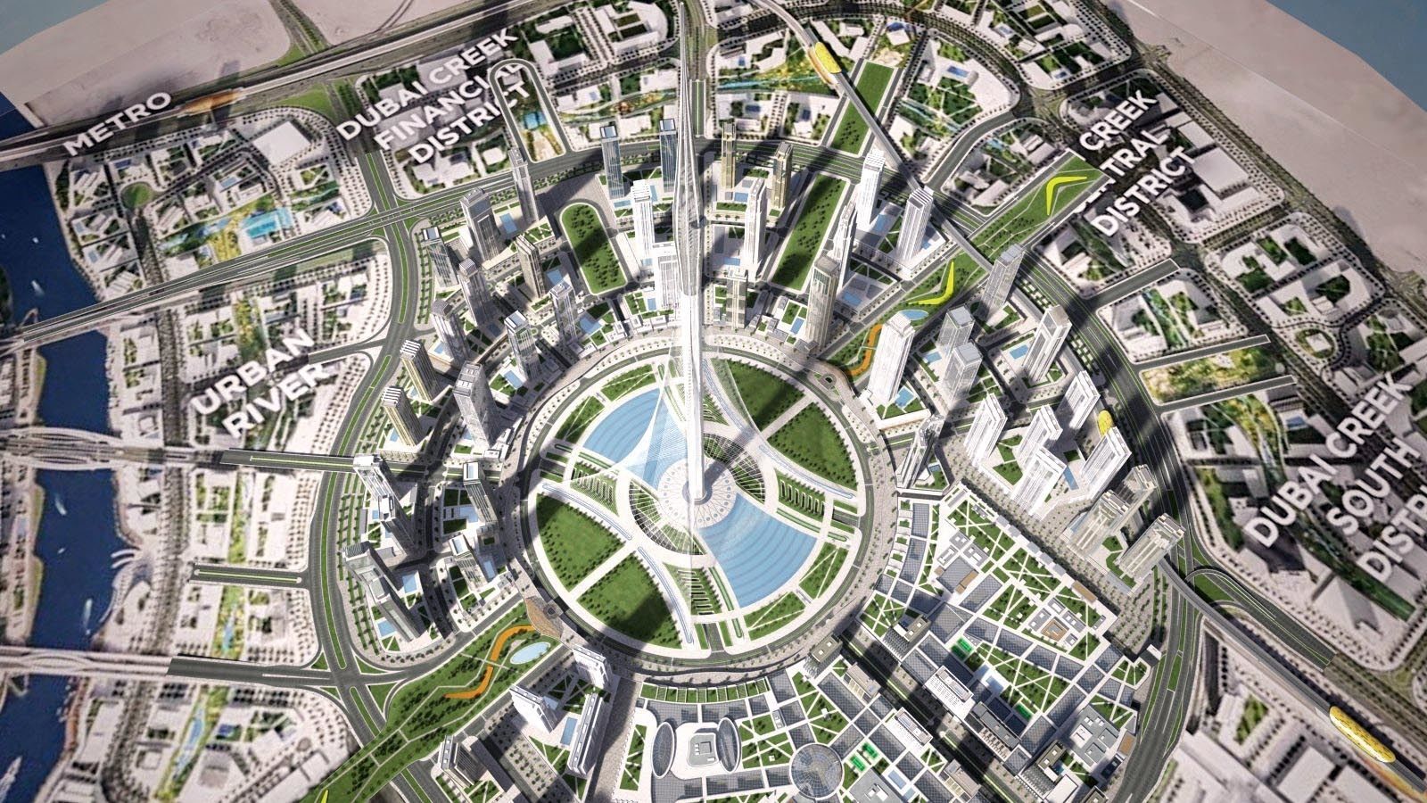 Dubai Creek Harbour 3D model_2