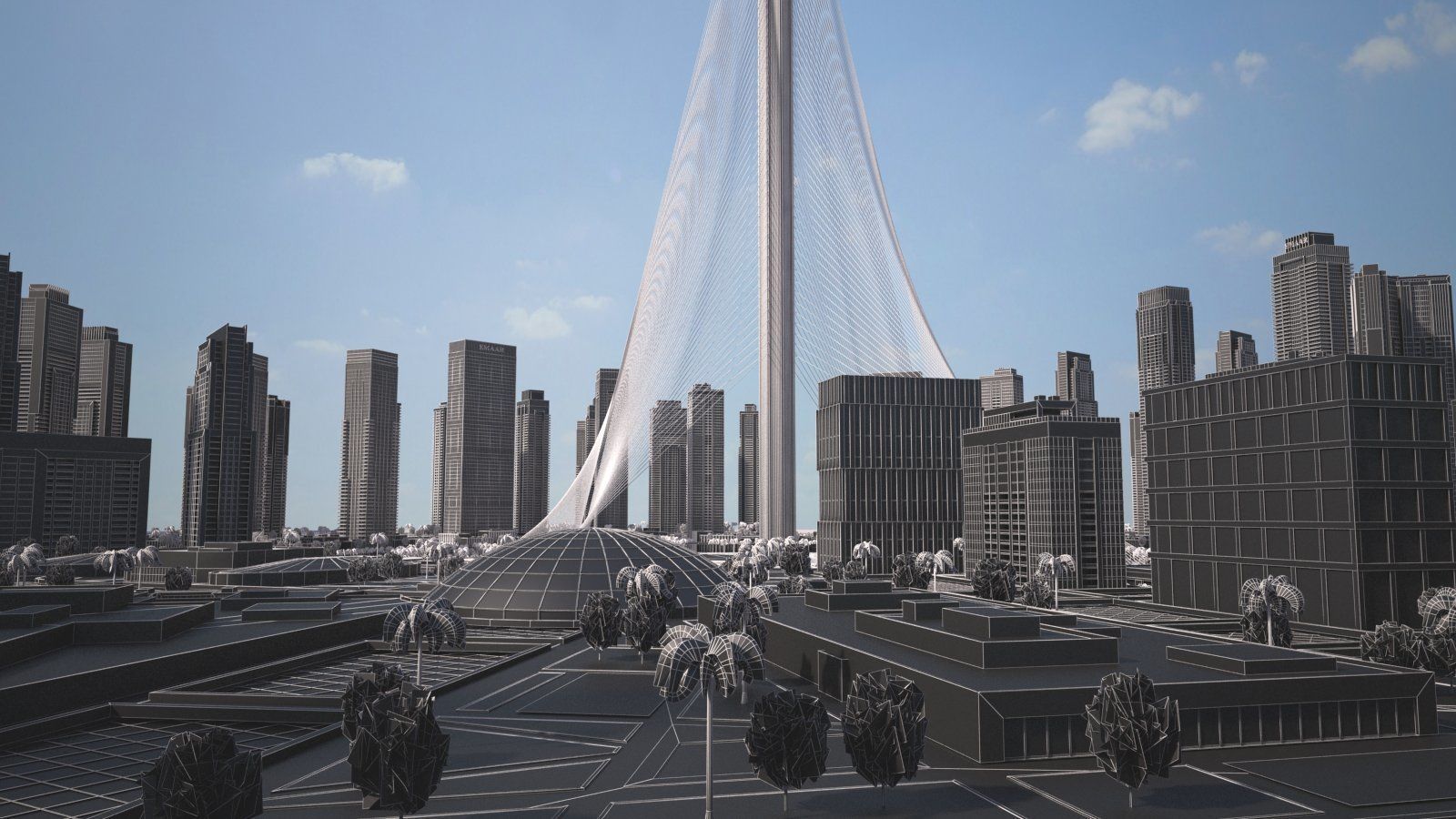 Dubai Creek Harbour 3D model_20