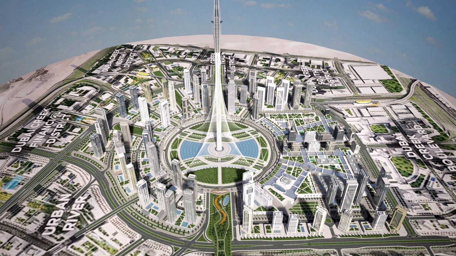 Dubai Creek Harbour 3D model_1