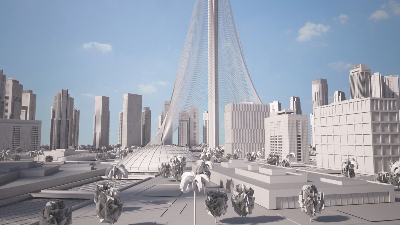 Dubai Creek Harbour 3D model_16