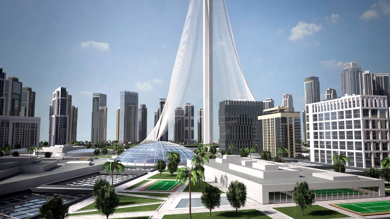 Dubai Creek Harbour 3D model_5