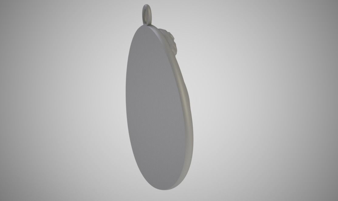 Rock Meerkat Necklace 3D print model_5