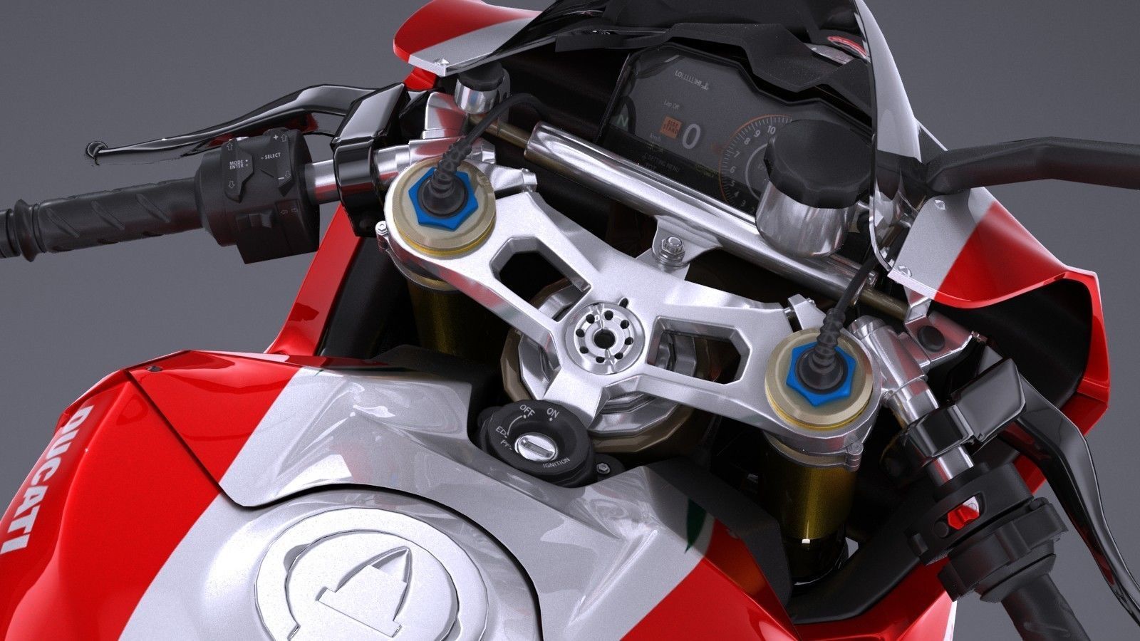 Ducati Panigale Speciale V4 2018 3D model_8