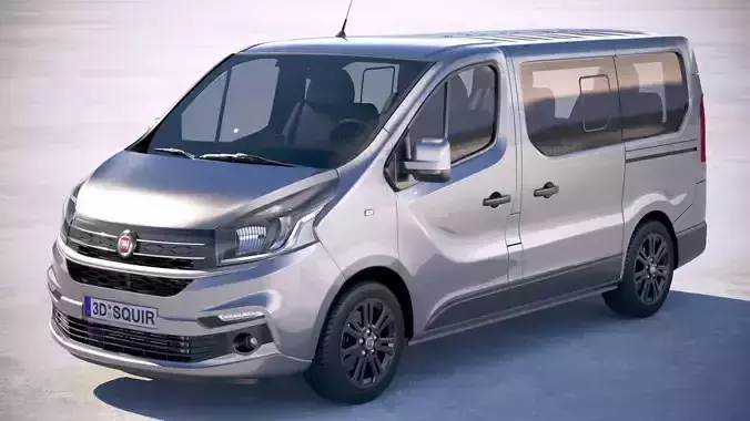 Fiat Talento Passenger 2018 3D model