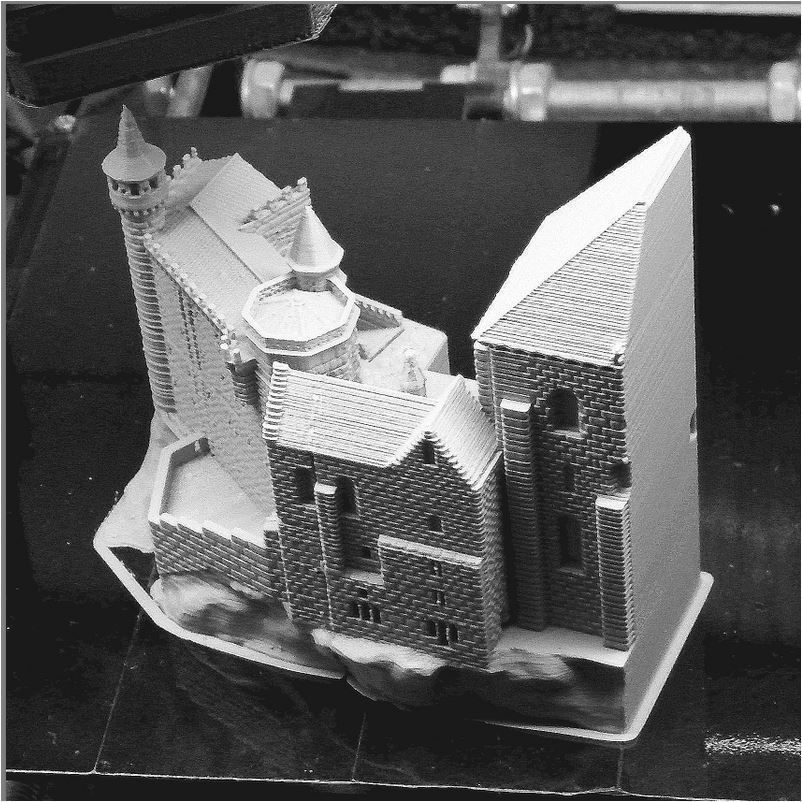 SANCTUARY OF ROCAMADOUR 3D print model_8