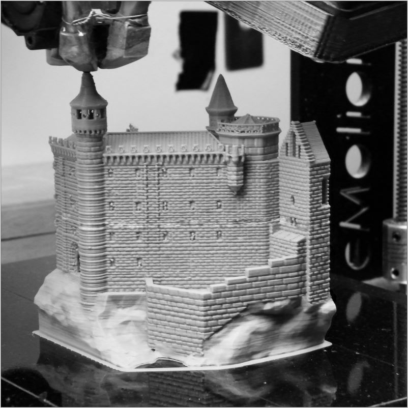 SANCTUARY OF ROCAMADOUR 3D print model_7