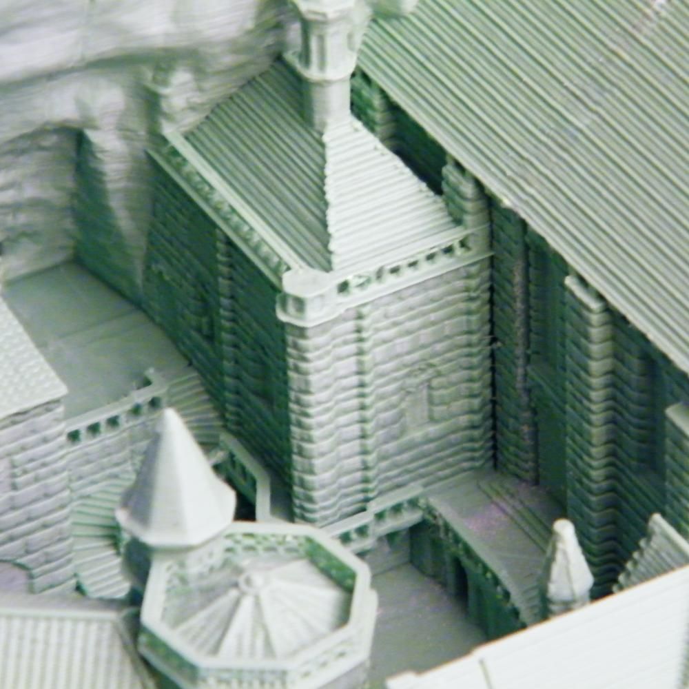 SANCTUARY OF ROCAMADOUR 3D print model_12