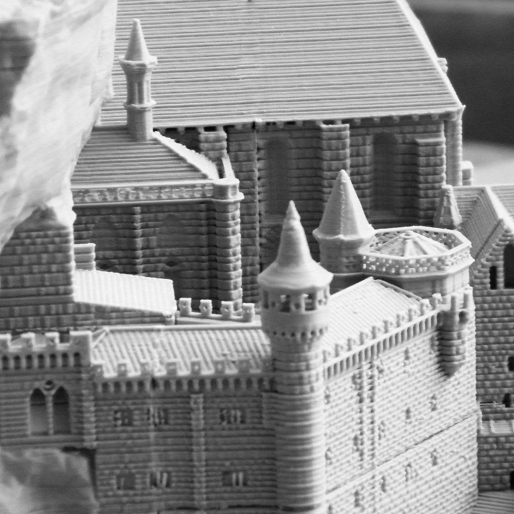 SANCTUARY OF ROCAMADOUR 3D print model_11