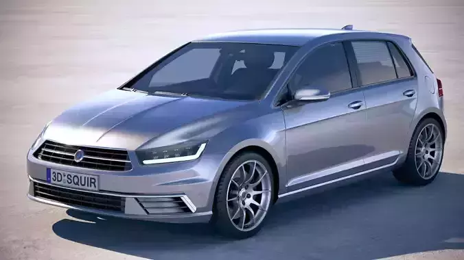 Generic Hatchback Golf-style 2018