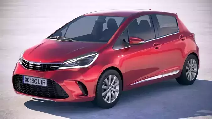 Generic Hatchback Yaris-style 2018