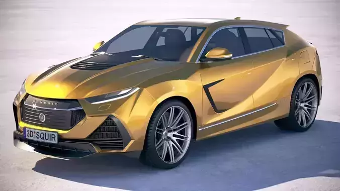 Generic Sport SUV Coupe 2019 3D model