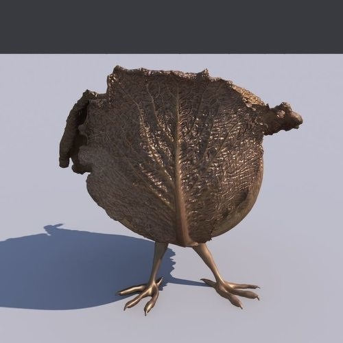 lalanne copper sculpture 3D model